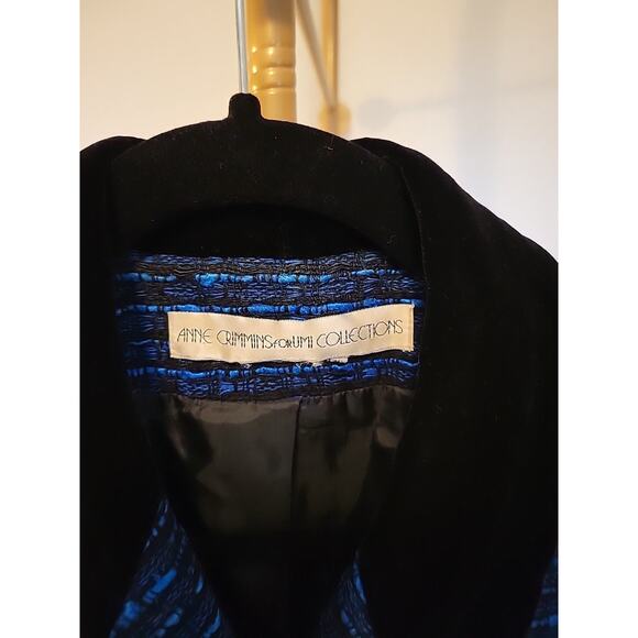 Vintage Anne Crimmins for Umi Collections Long Sleeve Blazer Women's 10 - Picture 2 of 10